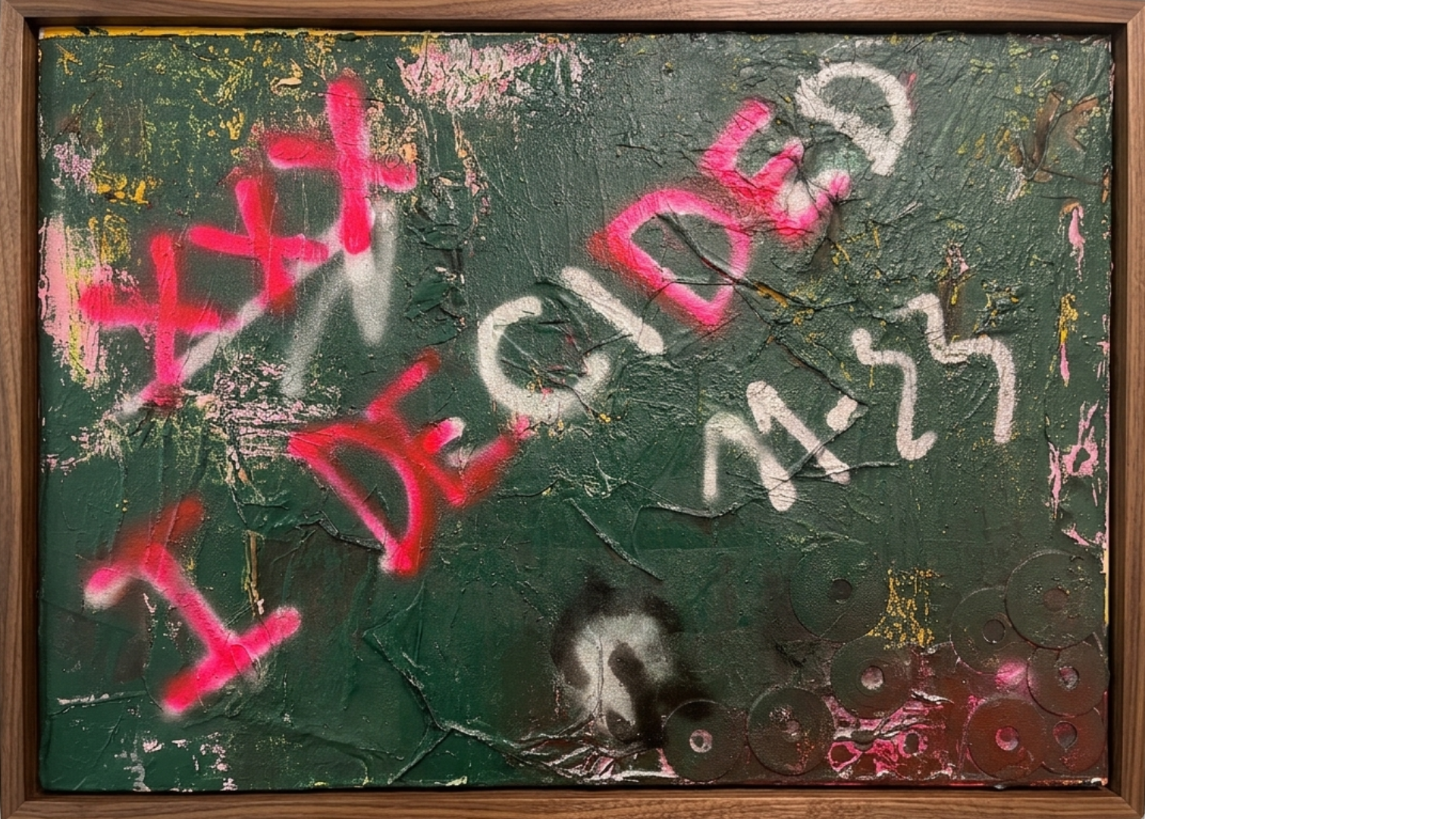 IDecided — Técnica mixta, arte abstracto